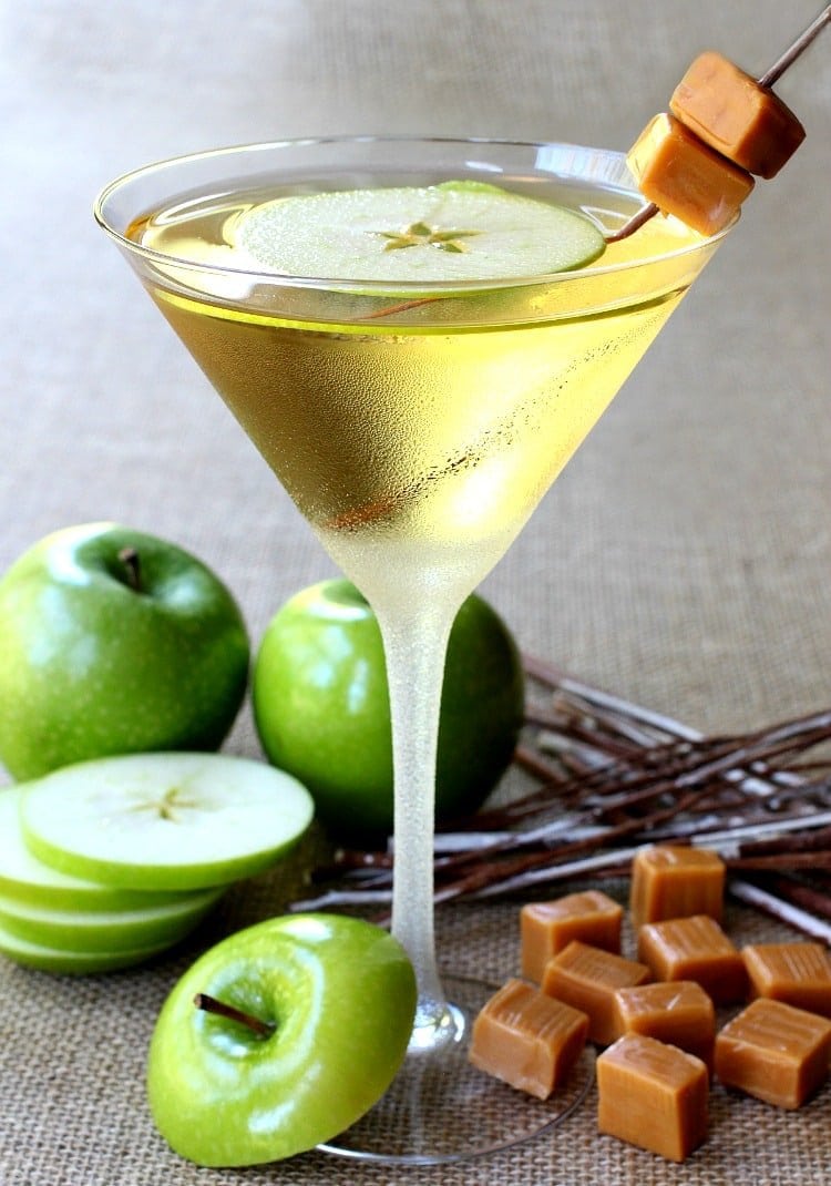 Caramel Apple Martini - Mantitlement