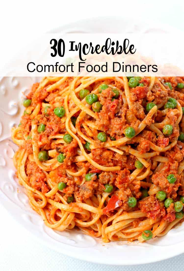 30 Incredible Comfort Food Dinners - Mantitlement