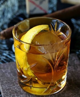 A bourbon cocktail recipe with a lemon twist