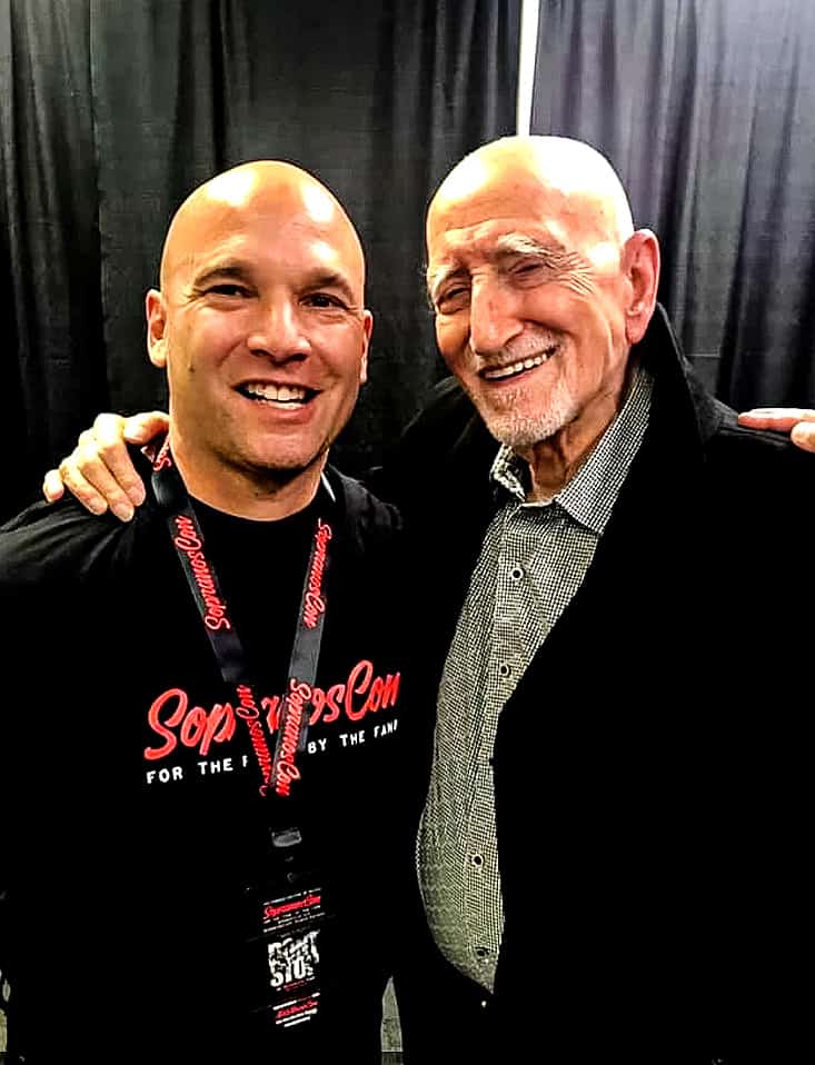 Dan and Uncle Junior from the Sporanos