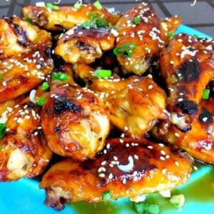 Sticky Asian Glazed Chicken Wings | The Best Baked Wings Recipe