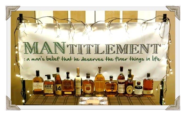 How to have a Bourbon Tasting Party! We have some tips for making a super fun bourbon tasting party, with lots of food to go along with it! mantitlementbanner