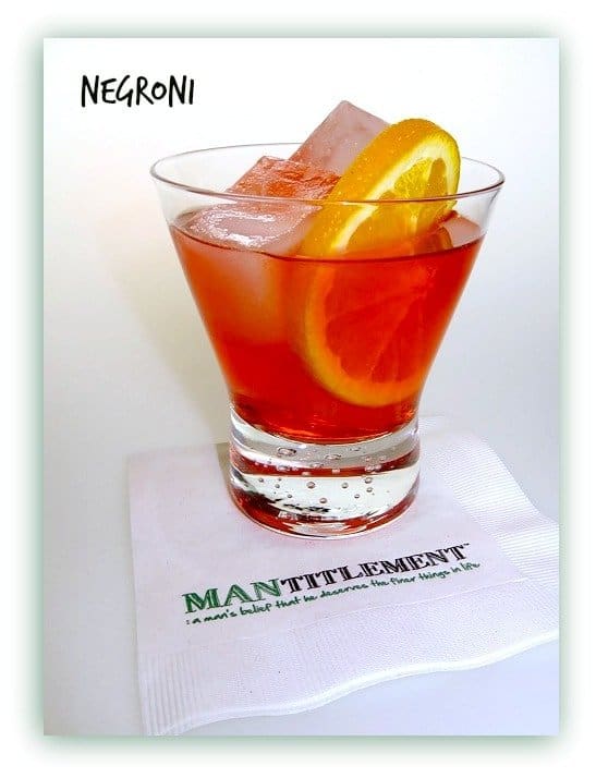A Classic Negroni Cocktail is a delicious drink recipe for parties! A gin cocktail made with Campari, it's strong, bitter and slightly sweet! negroni cocktail recipe