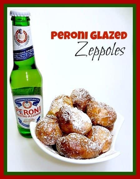 Beer Glazed Zeppoles recipe