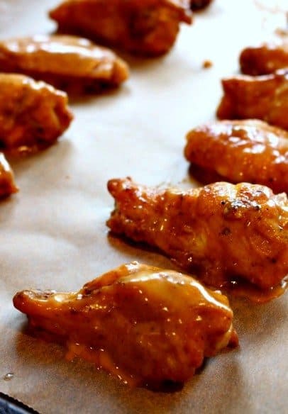 Chicken Wings on sheet pan