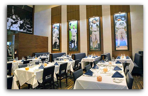 NYY Steak House dining room