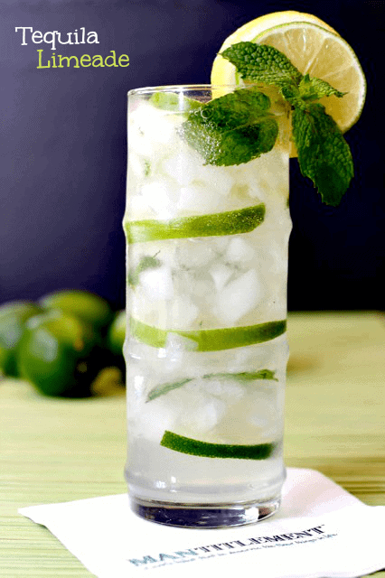 Cinco de Mayo Tequila Cocktails - Tequila Limeade