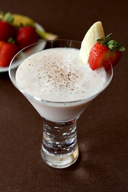 Banana Split Martini top