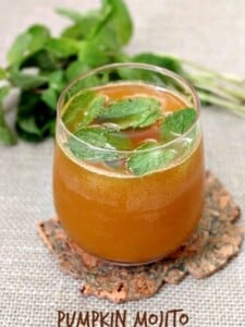 Pumpkin Mojito | Easy Pumpkin Cocktail Recipe for Fall or Halloween