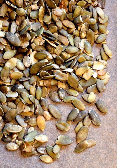 bourbon glazed pumpkin seeds raw