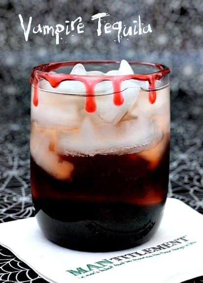 Vampire Tequila | Spooky Halloween Cocktail for Parties!