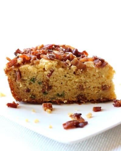 Candied Bacon Cornbread