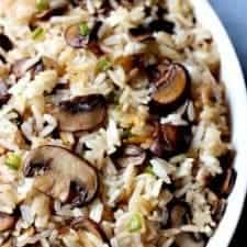 Spicy Mushroom Rice Recipe-image