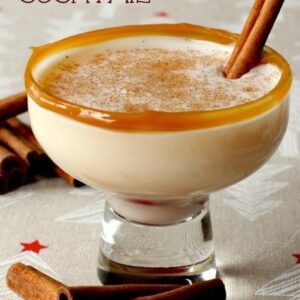 Eggnog Cocktail | A Dessert Cocktail with Classic Eggnog Flavors