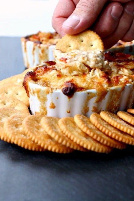 This Lobster Delight Dip is a cheesy, hot dip recipe that's affordable to make