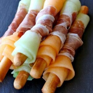 Prosciutto and Melon Breadstick Recipe