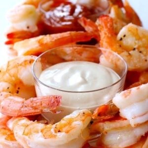 Roasted Shrimp Cocktail Appetizer