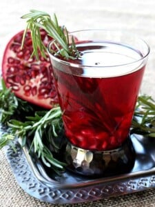 A Rosemary Reposado for your Holiday cocktail!