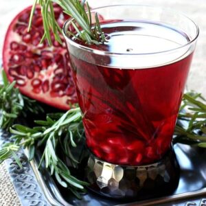 A Rosemary Reposado for your Holiday cocktail!