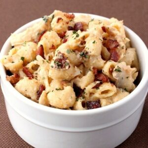 Chicken Marsala Mac and Cheese is a dinner everyone will love!