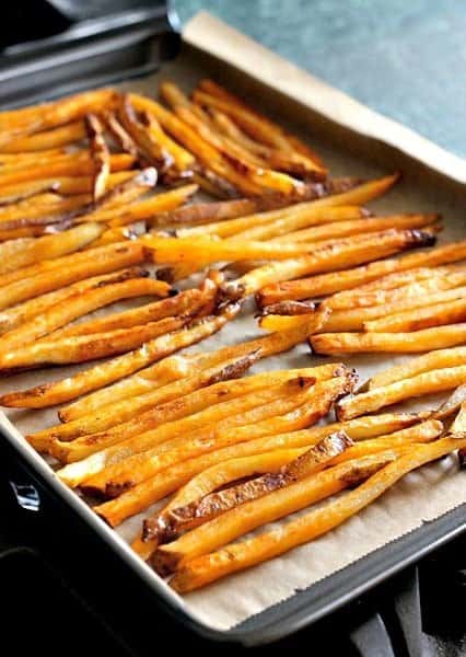 Easy Baked French Fries Recipe