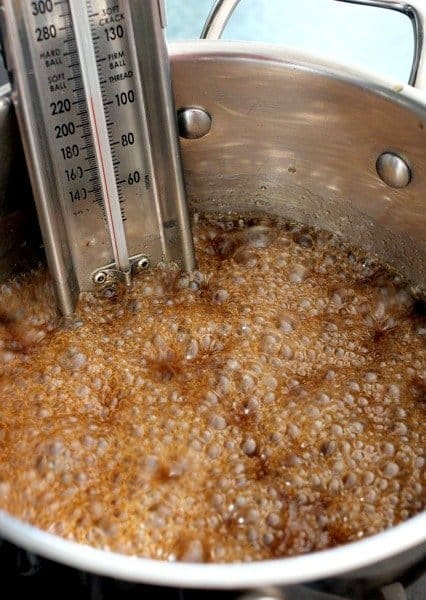 dove fruit peanut brittle process