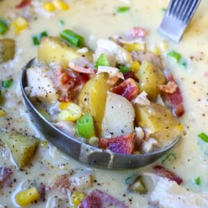 chowder recipe with chicken, corn and bacon