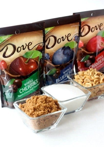 dove fruit peanut brittle packages