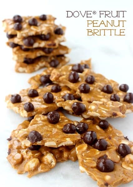 dove fruit peanut brittle hero shot