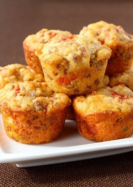 Tex-Mex Sausage Cornbread Muffins | Mantitlement