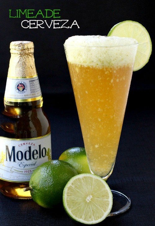 Limeade Cerveza featured with limes