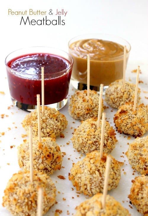 Peanut Butter and Jelly Meatballs Recipe 