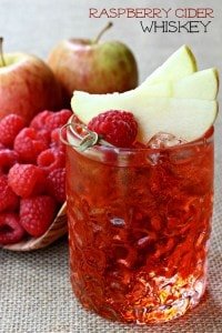 Raspberry Cider Whiskey | Mantitlement