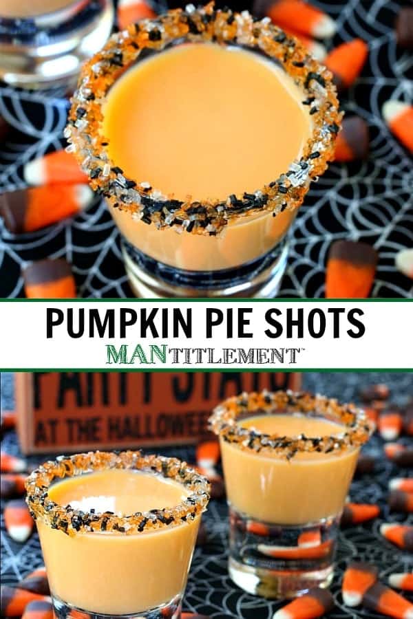 pumpkin pie shots collage for pinterest