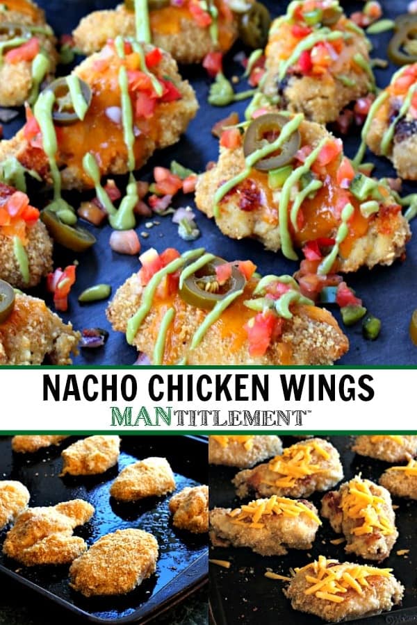 Baked Nacho Chicken Wings Recipe 