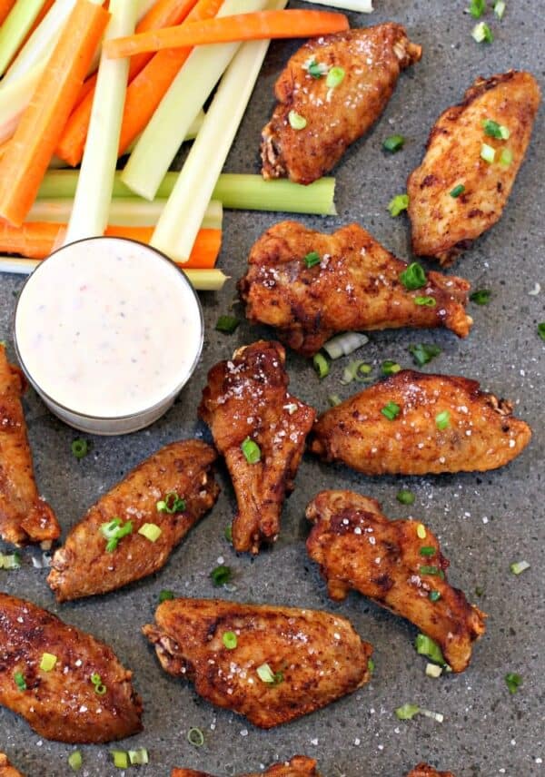 Salt and vinegar wings mantitlement