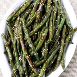 Roasted Asian Green Beans
