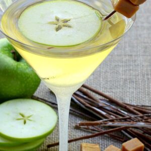 caramel apple martini