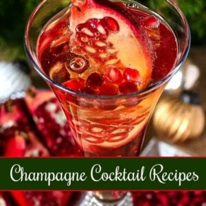 10 Easy Champagne Cocktail Recipes for New Years & Cocktail Parties!