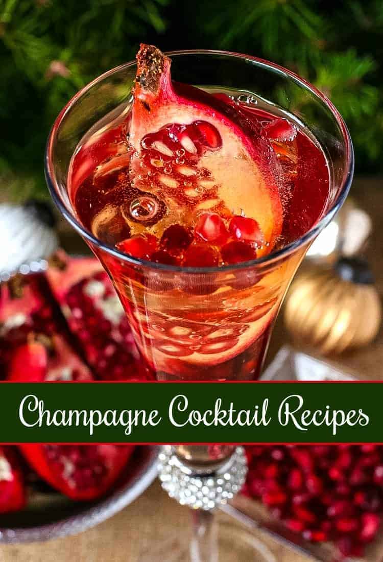 Champagne Cocktail Recipes is a collection of champagne drinks for the holidays