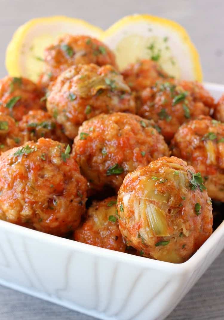 Honey Glazed Salmon Meatballs