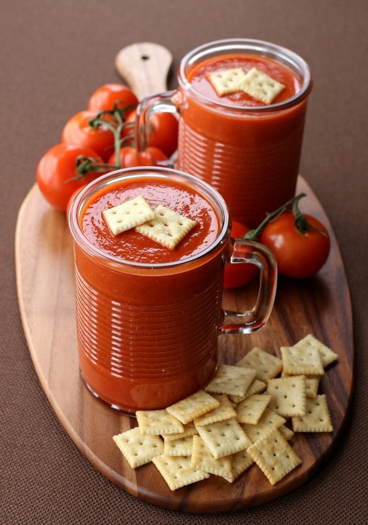 Copycat Campbell's Tomato Soup recipe is a homemade version of the original canned version