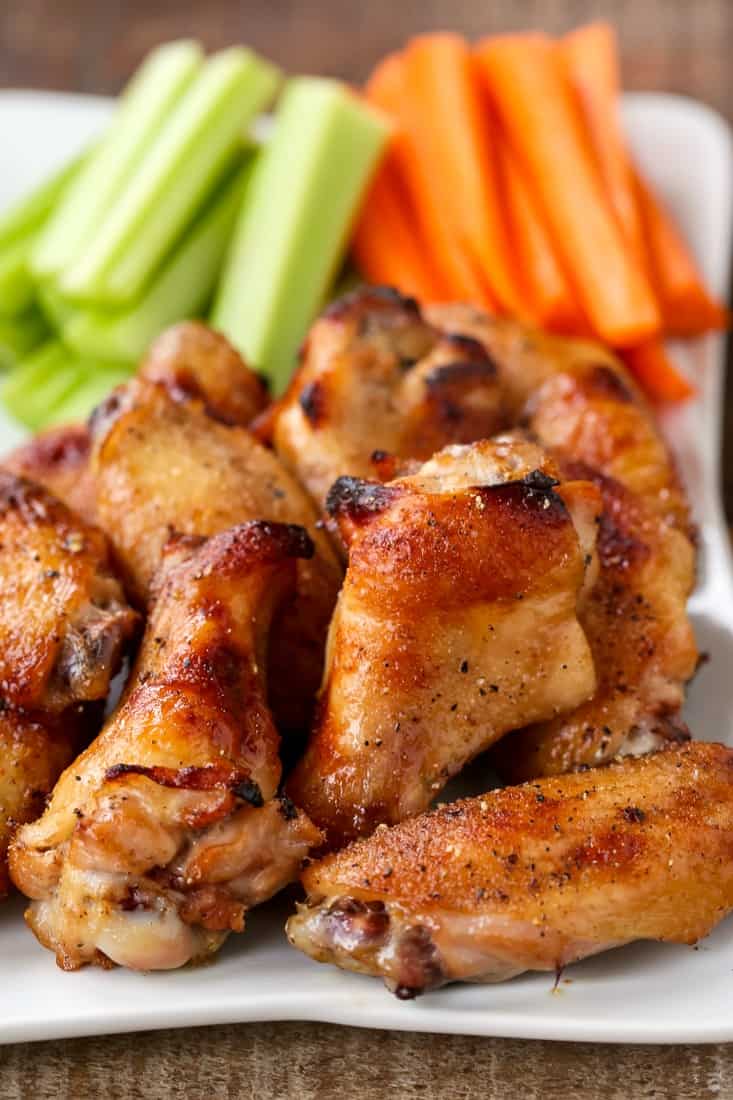 Baked Chicken Wings recipe are crispy on the outside and juicy on the inside