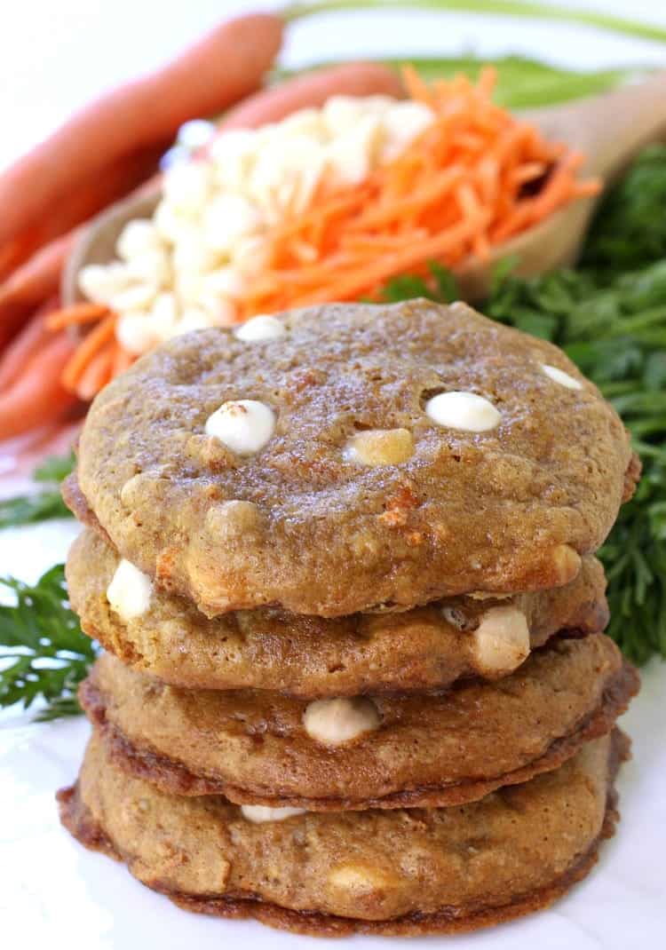 Chocolate Chip Carrot Cake Cookies - Mantitlement