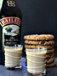 Oatmeal Cookie Shots are a boozy, sweet dessert shot