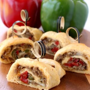 philly cheesesteak crescent rolls