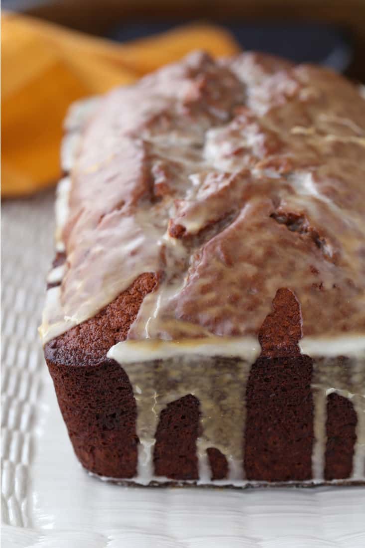 banana bread recipe with rum glaze