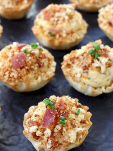 Easy Clams Casino Tarts will be a hit at any party!