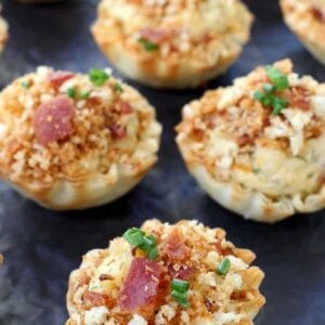 Easy Clams Casino Tarts will be a hit at any party!