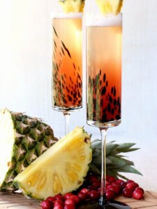 Easy Tropical Island Champagne Cocktail